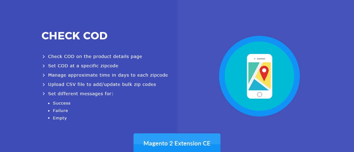 Magento Extension: Check Cash On Delivery –  Magento 2 Extension