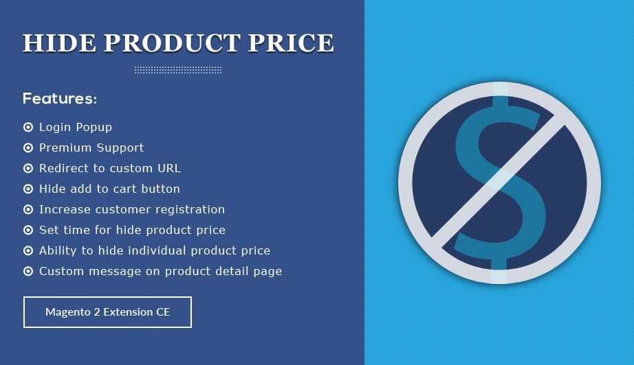 Magento Extension: Hide Product Price – Magento 2  Extension