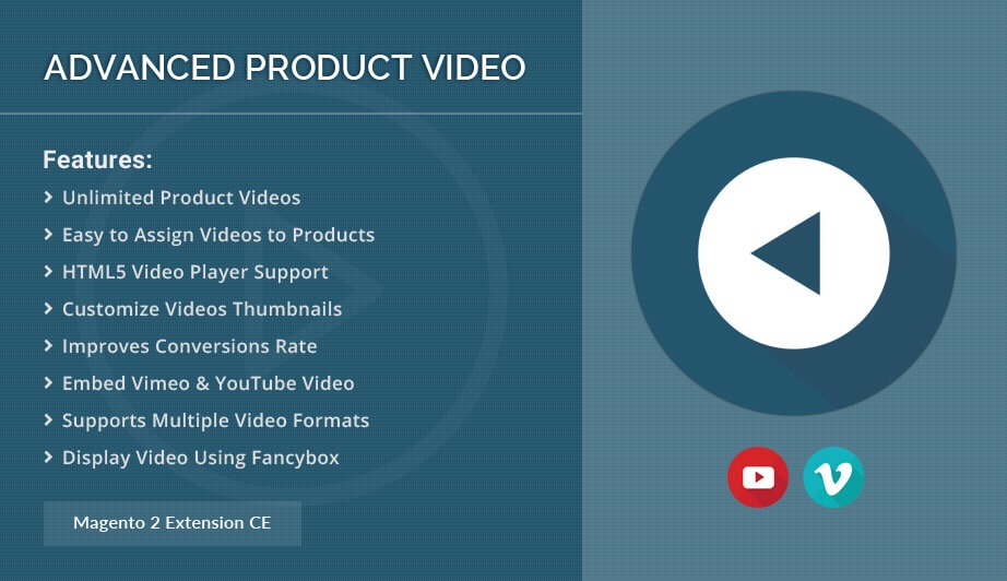 Solwin Infotech Magento Extension: Advanced Product Video – Magento 2 Extension
