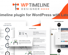  WordPress: Timeline Designer WordPress Plugin