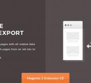 Magento Premium extension - CMS Page Import/Export – Magento 2 Extension