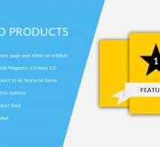 Magento Free extension - Featured Products – Magento 2 Extension