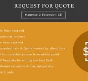 Magento Premium extension - Request for Quote – Magento 2 Extension