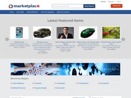 phpclassified Magento Extension: Market Place Script