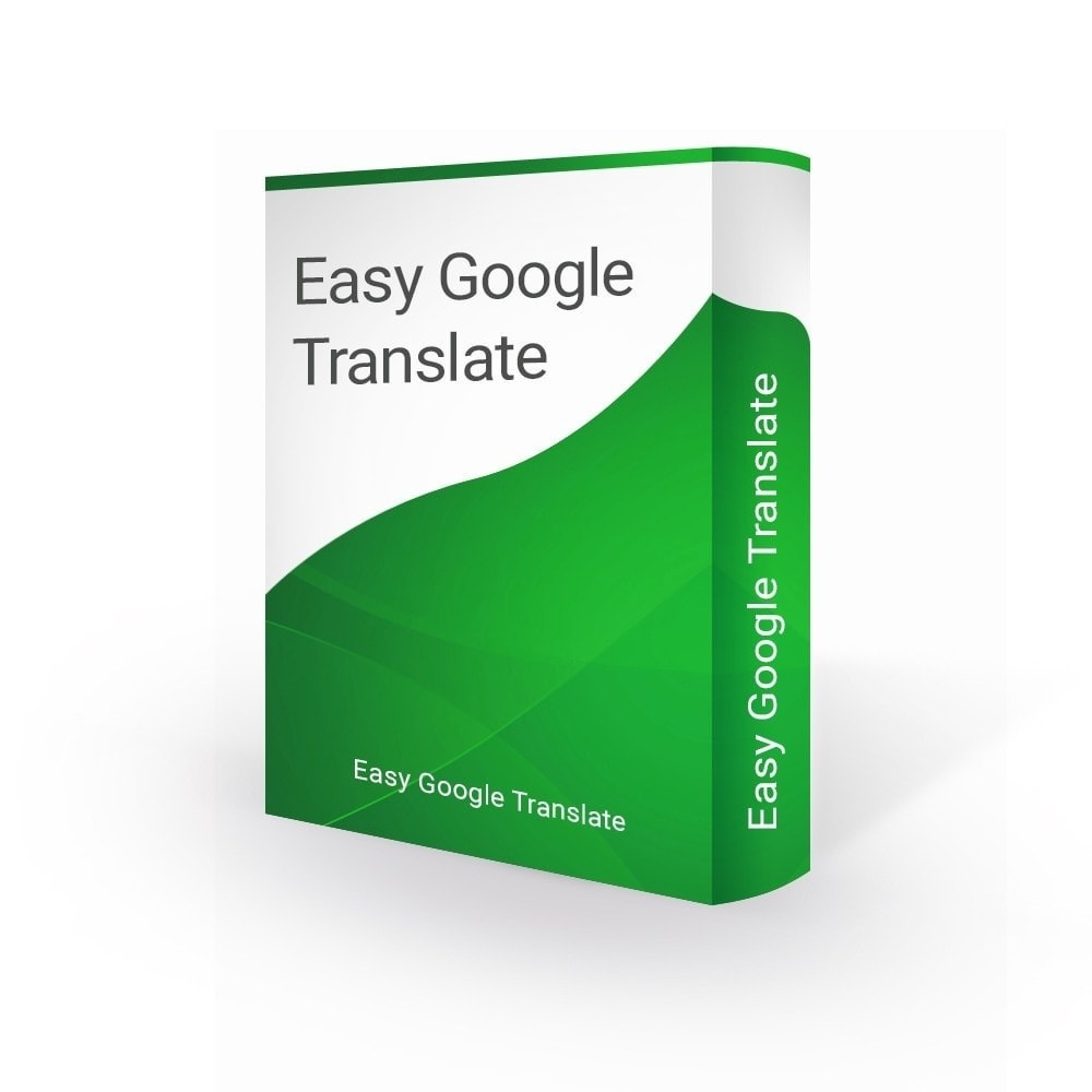 Prestashop Extension: Easy Google Translate 105 Languages & Google Analytics - PrestaShop 1.6 / 1.7