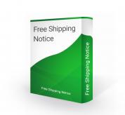 Prestashop Premium module - Free Shipping Notification