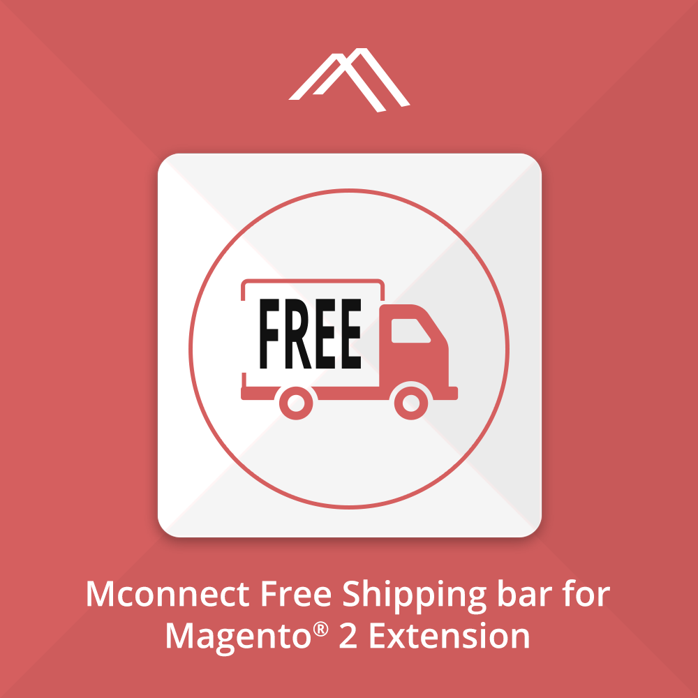 Magento Extension: Mconnect Free Shipping Bar Extension for Magento 2