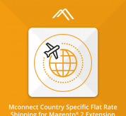 Magento Free extension - Mconnect Flat Rate Shipping per Country for Magento® 2