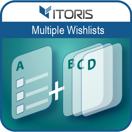 itoris Magento Extension: Magento 2 Multiple Wishlists