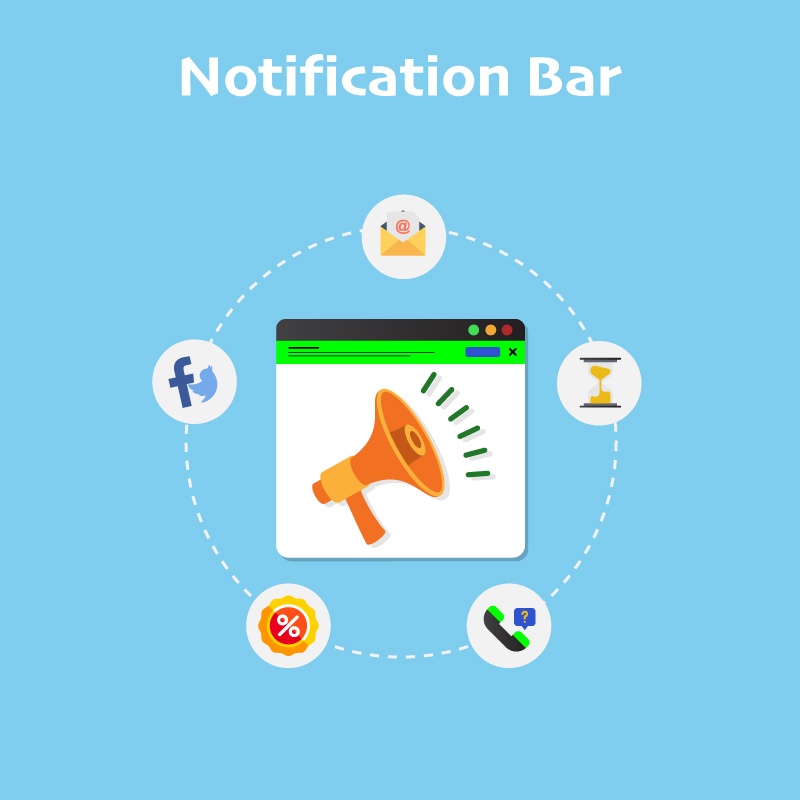 Magento Extension: Notification Bar for Magento