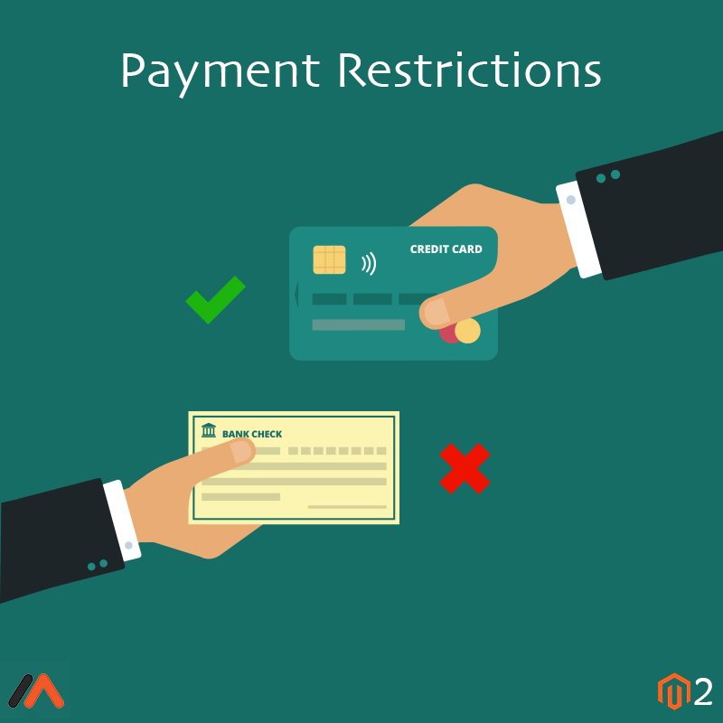 Meetanshi Magento Extension: Magento 2 Payment Restrictions