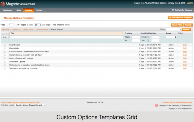 Magento Extension: Advanced Product Options extension for Magento
