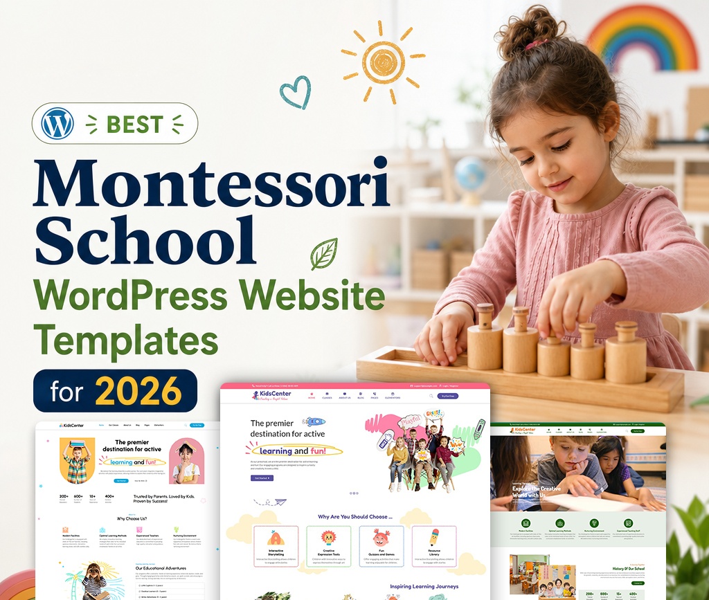 WordPress News: Best Montessori School WordPress Website Templates for 2026