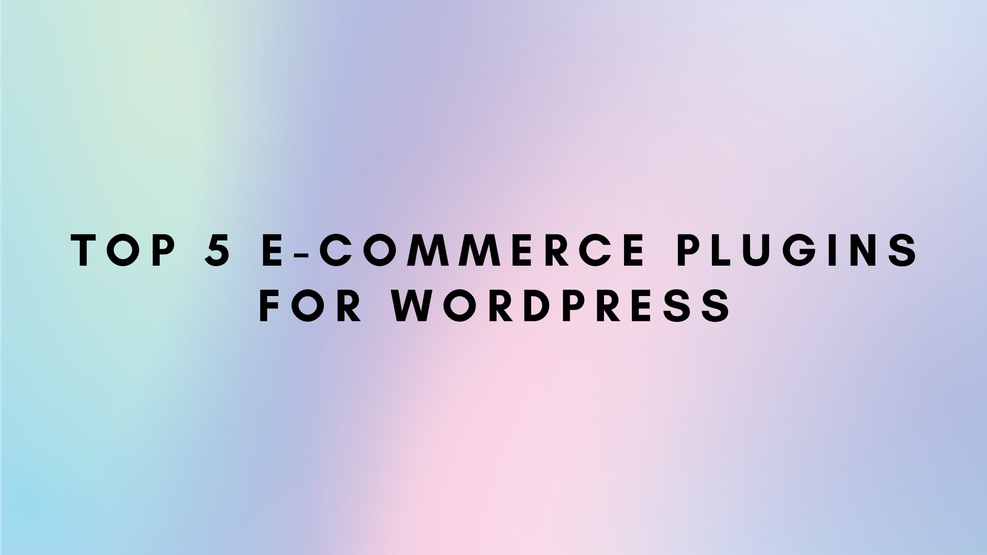 WordPress News: Top 5 E-Commerce Plugins for Wordpress