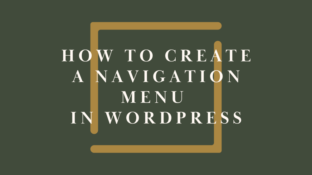 Ordasvit Wordpress News: How to create a navigation menu in Wordpress