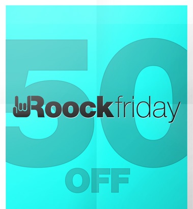 Roocklab Joomla News: RoockFriday! Save up to 50% OFF