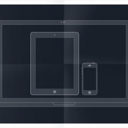 Joomla news: iPhone, iPad and Macbook Pro PSD for your presentation