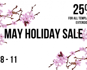 News Joomla: May Holiday Sale