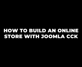 News Joomla: How to build an online store with Joomla CCK