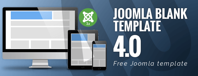 ordasoft Joomla News: Joomla Blank Template 4.0 Free Joomla template