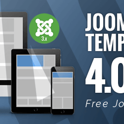 Joomla news: Joomla Blank Template 4.0 Free Joomla template