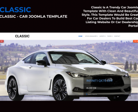 Joomla News: Classic - Car Joomla Template