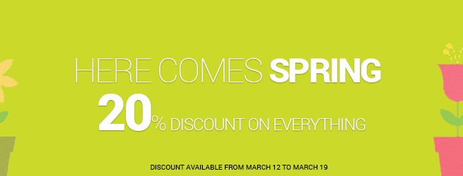 ordasoft Joomla News: Spring Sale from Ordasoft - 20% off on all products