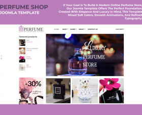 Joomla News: Perfume Store - Joomla eCommerce template