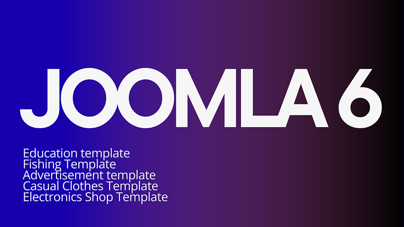 Joomla News: Joomla 6 Templates May Update