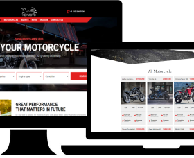 Joomla news: Keymoto bike website template