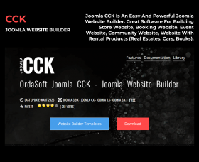 Joomla News: Joomla CCK - Joomla Website Builder