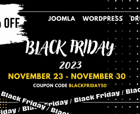 News Joomla: BLACK FRIDAY 2023