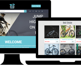News Joomla: Bicycle Website Template