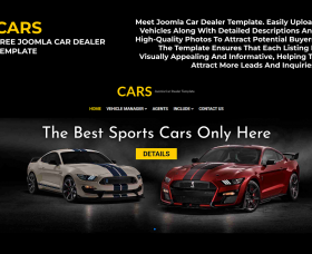 News Joomla: Cars - Free Joomla Car Dealer template