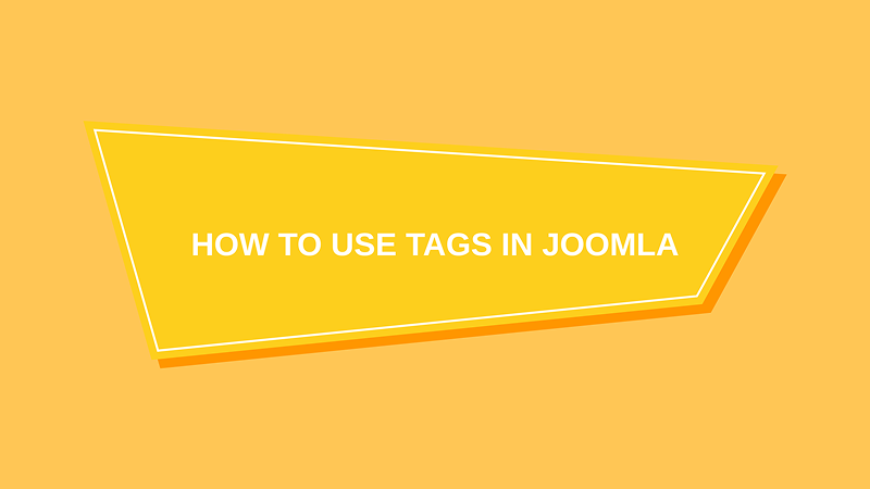 Joomla News: How to Use Tags in Joomla
