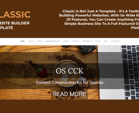 Joomla News: Classic - Website Builder Template