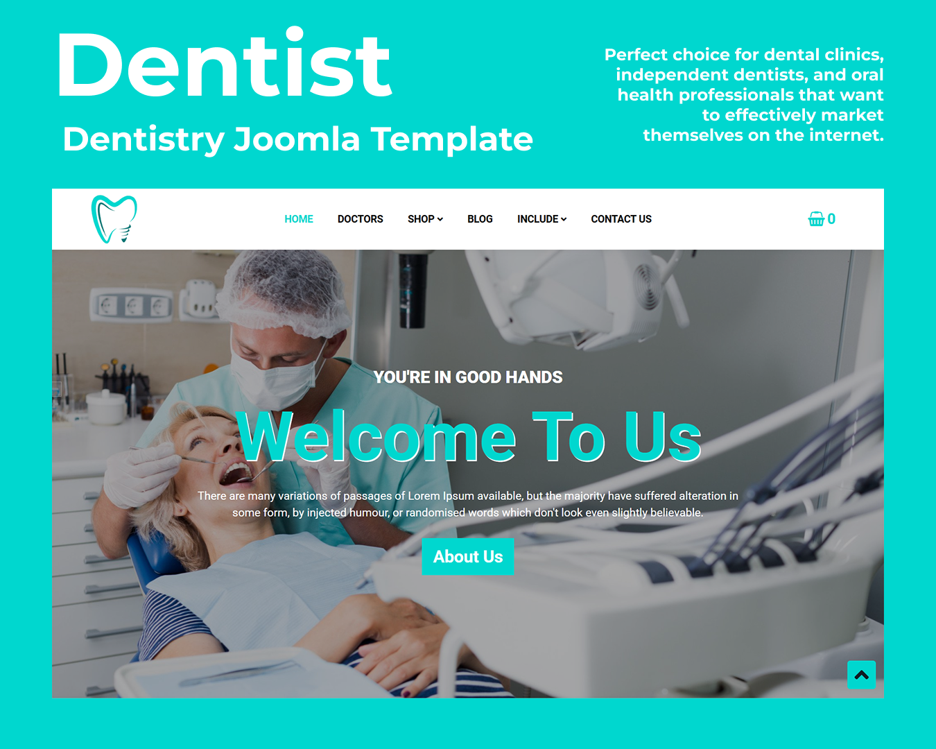 Joomla News: Dentist - Dentistry Joomla Template