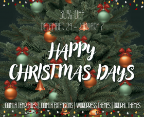 Joomla News: Happy Christmas Days!