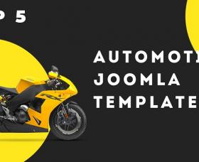 Joomla news: 5 Modern Automotive Website Templates