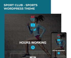 News WordPress: Sport Club - Sports WordPress Theme