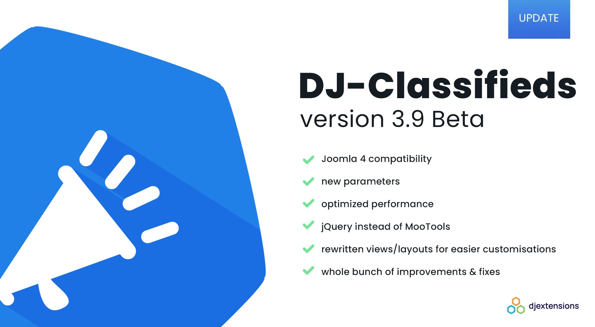 Joomla News: Huge Announcement - DJ-Classifieds with Joomla 4 support
