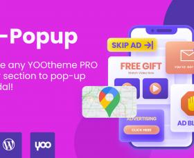 Joomla news: DJ-PopUp: the new plugin for WordPress & Joomla, based on YOOtheme Pro