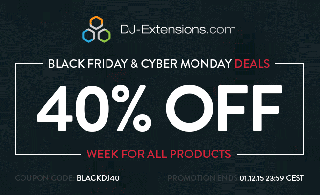 Joomla-Monster Joomla News: Black Friday / Cyber Monday 40% discount on Joomla extensions!