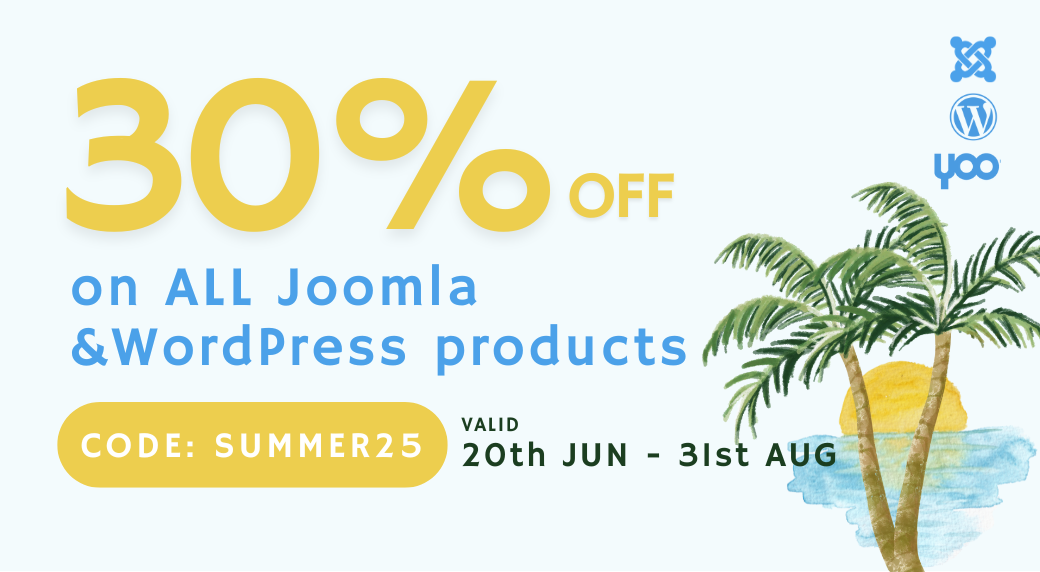WordPress News: Summer Sale 2025 – Save 30% on All DJ-Extensions Products