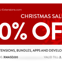 Joomla news: Christmas Sale from DJ-Extensions!