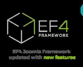 Joomla news: EF4 Framework update