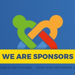 Joomla news: We are sponsors of JoomlaDay Poland 2016.