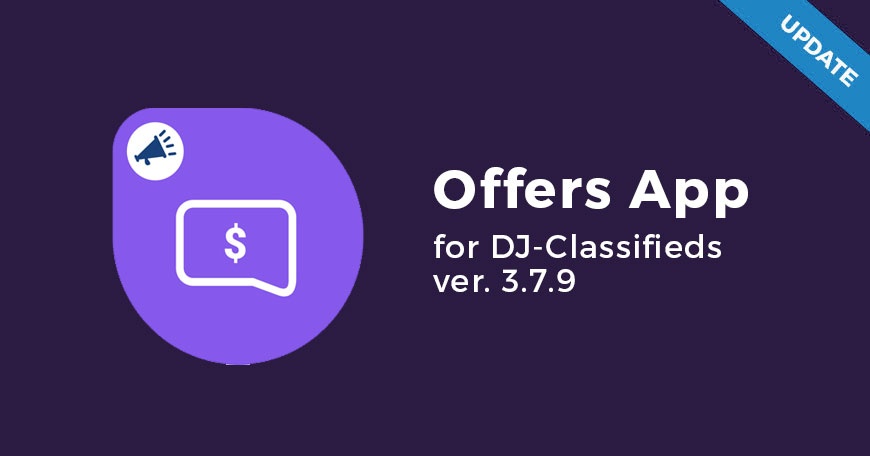 Joomla-Monster Joomla News: Offers App for DJ-Classifieds updated to 3.7.9 version
