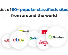 Joomla news: Check the list of over 50 popular classified ad portals from around the world