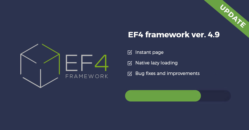 Joomla-Monster Joomla News: EF4 Joomla Framework updated with new features